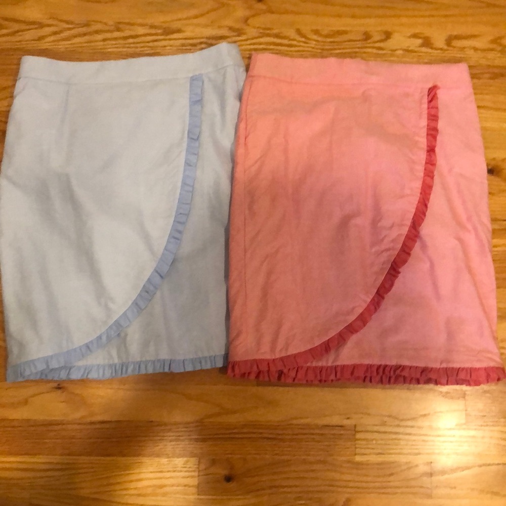 Jcrew ribbon skirts